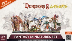 Fantasy Miniatures Set by Dungeons & Lasers